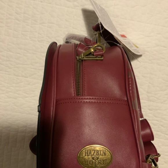 Hazbin Hotel Alastor's Radio Figural Mini Backpack In Hand - Picture 4 of 11